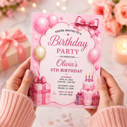 50 Editable Invitation Templates Bundle | PLR MRR Included